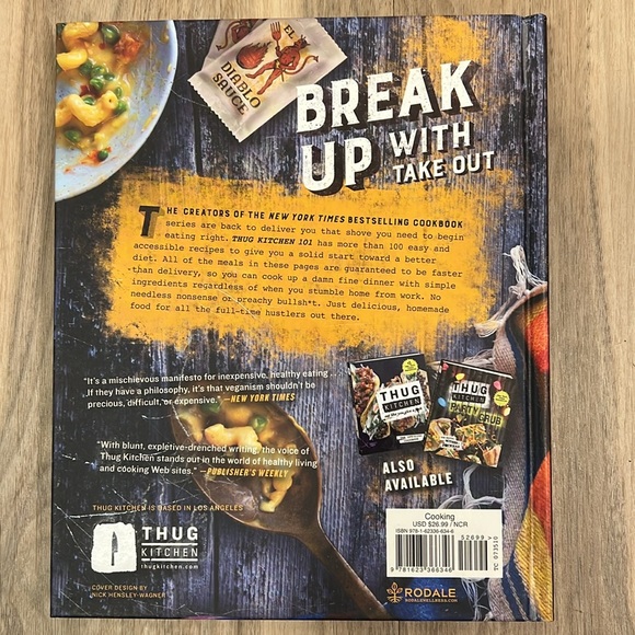 Thug Kitchen 101: Fast as F*ck Hardcover Cookbook - Picture 3 of 8